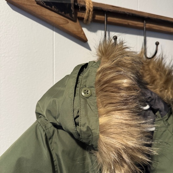 🌲Baby GAP Green Hooded Parka Jacket | 2T 🌲 - Picture 6 of 7